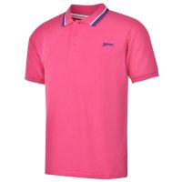 Slazenger - мъжка тениска с яка- с къс ръкав;- с яка и копчета;, снимка 1 - Спортни дрехи, екипи - 43749061