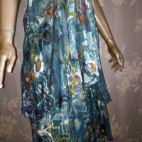 Patricia Suzzi- M,L- 100%Естествена коприна -италианска рокля  + туника  , снимка 10 - Рокли - 40759554