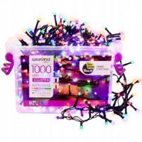 Луксозни многоцветни LED 1000 лампички , снимка 2 - Лед осветление - 38801923
