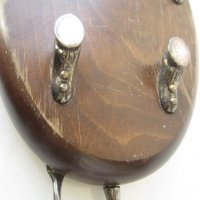  стар дървен поднос дъска метални глава крака опашка рога бик, снимка 10 - Други стоки за дома - 28947123