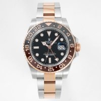 Мъжки часовник Rolex GMT-Master II Root Beer с автоматичен швейцарски механизъм, снимка 1 - Мъжки - 43489769