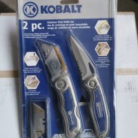 kobalt 2 броя ножове с 10броя резервни ножчета с торба, снимка 2 - Други инструменти - 35166502