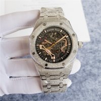 Мъжки часовник Audemars Piguet Royal Oak Iced Out с автоматичен механизъм, снимка 1 - Мъжки - 39540893