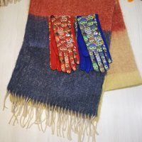 Дамски шалове и ръкавици , снимка 6 - Шапки - 15644905