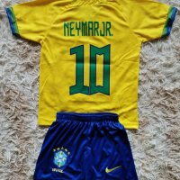 Детски футболен екип Бразилия Неймар Brazil Neymar Jr , снимка 2 - Детски комплекти - 39789603