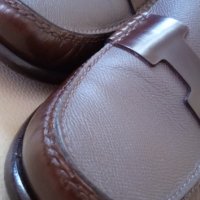 Hermes Kennedy loafers 100% оригинал, снимка 11 - Мокасини - 37702385