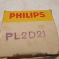 Радиолампа PL2D21 PHILIPS, снимка 10 - Друга електроника - 43067503