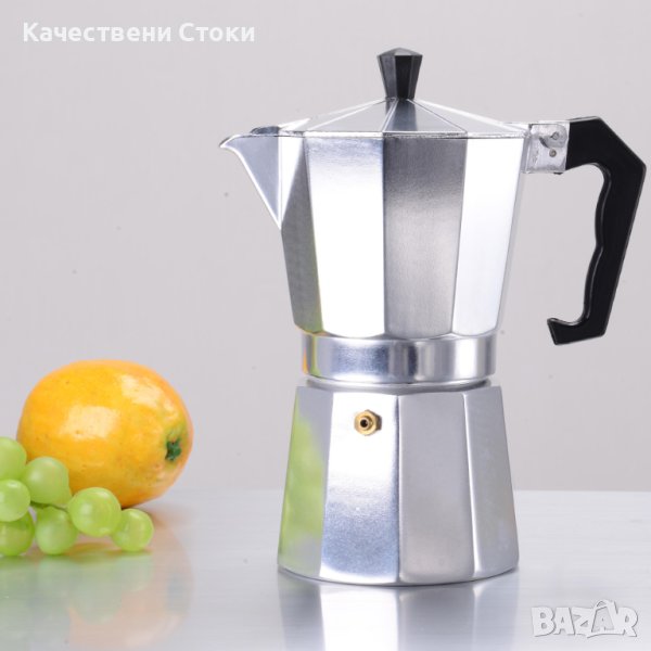 ☕️ Алуминиева кафеварка за кафе за 6 кафета, снимка 1