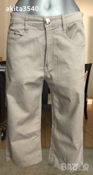 Бежов панталон 7/8, снимка 1