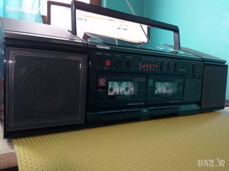 Toshiba RT-7096 радио-касетофон-компакт диск плейър, снимка 1