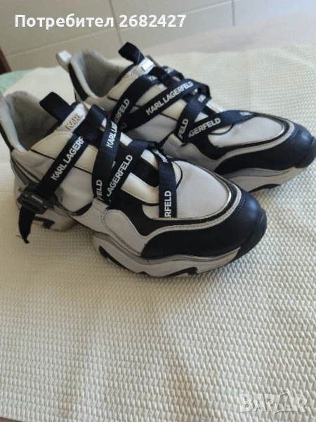 Karl Lagerfeld Спортни Сникърси KL62320 Бял , снимка 1