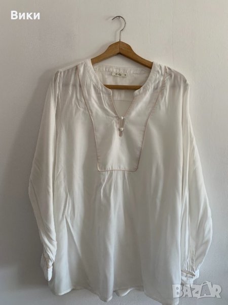 Бяла риза туника, снимка 1