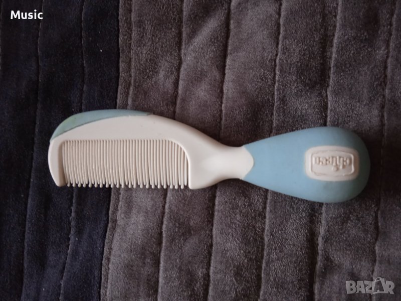 Chicco бебешки гребен с масажни топчета за скалпа, снимка 1