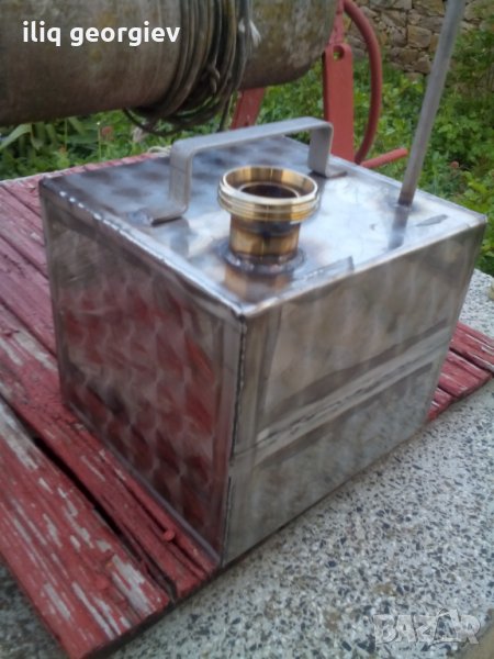 Неръждаем резервоар за лодка, снимка 1