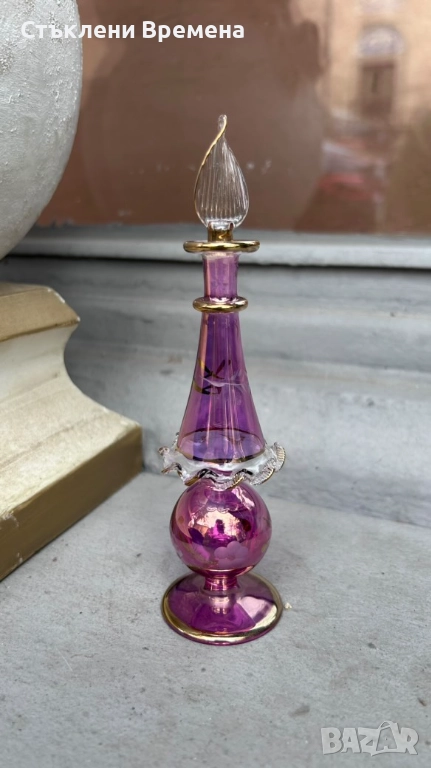 стъклено шишенце за парфюм, снимка 1