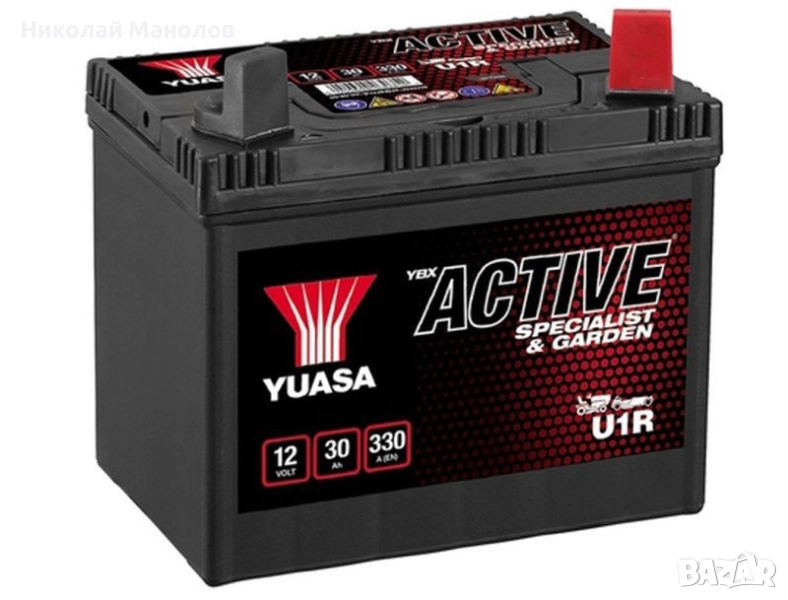 Акумулатор YUASA 30Ah 330A R+, снимка 1