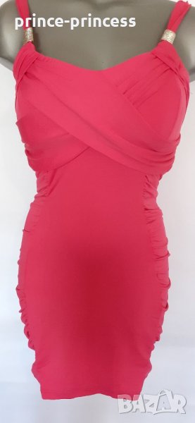 Маркова дамска рокля розова, снимка 1