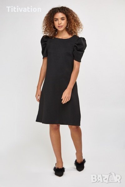 ПРОМО! Черна рокля S, снимка 1