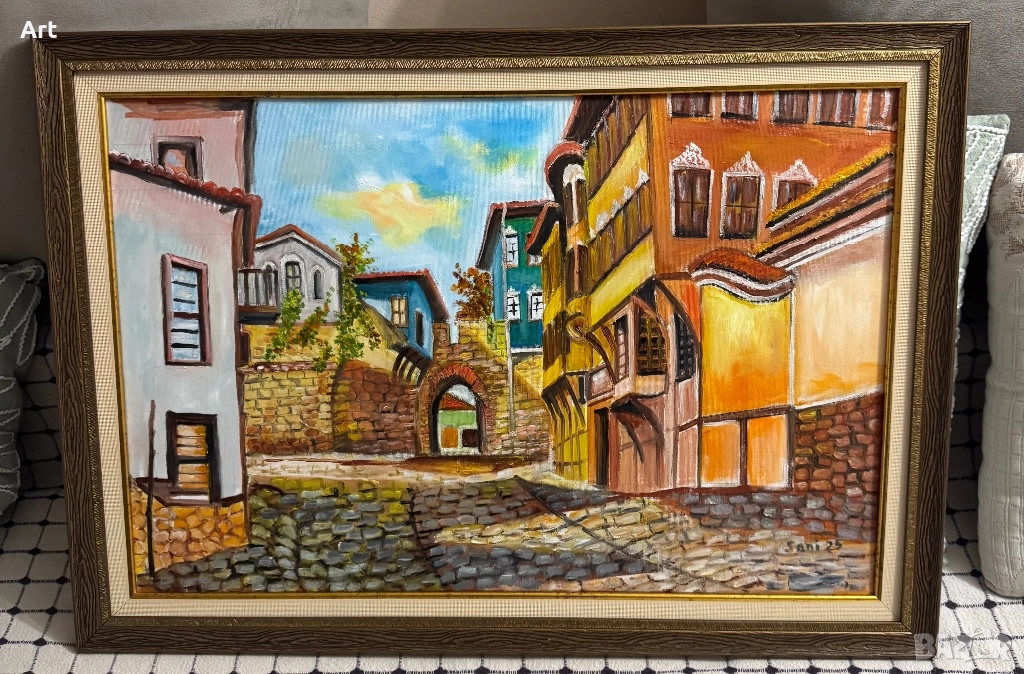 Картина на стария град, снимка 1