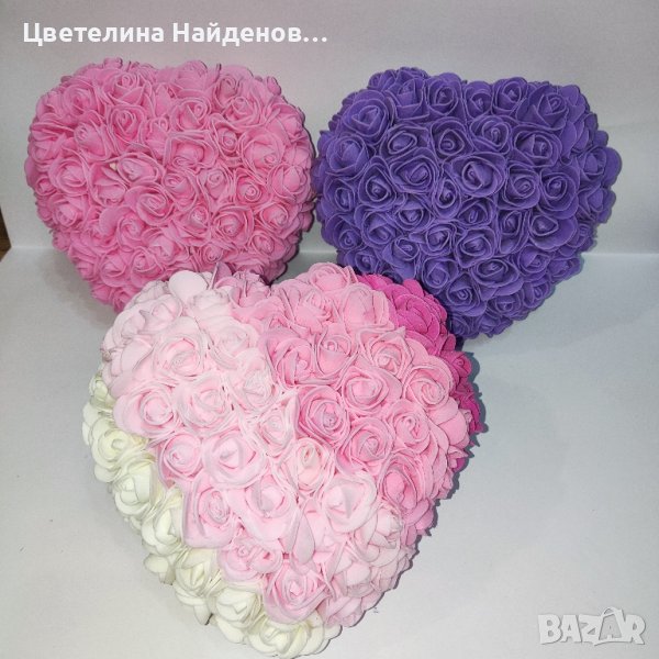 сърца от рози , снимка 1