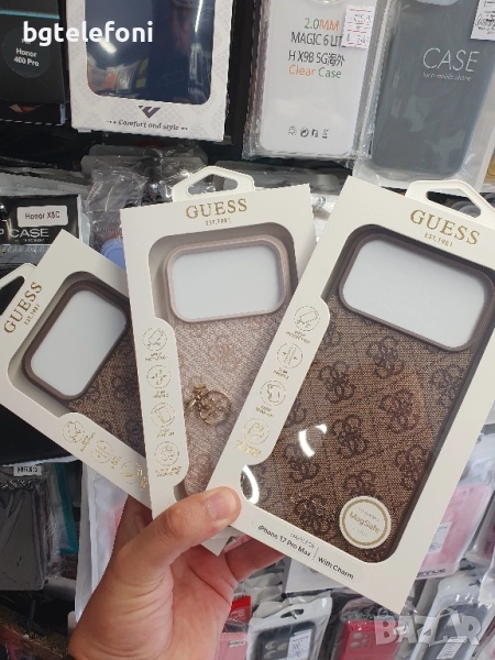 iPhone 17 Pro , iPhone 17 Pro Max GUESS луксозни гърбове, снимка 1