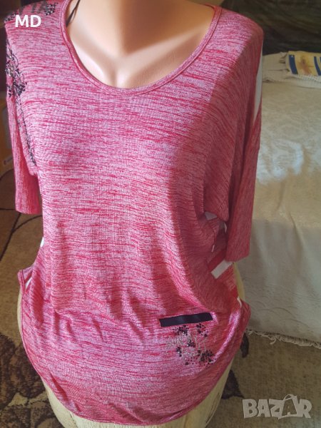 Дамска блузка с камъчета, снимка 1