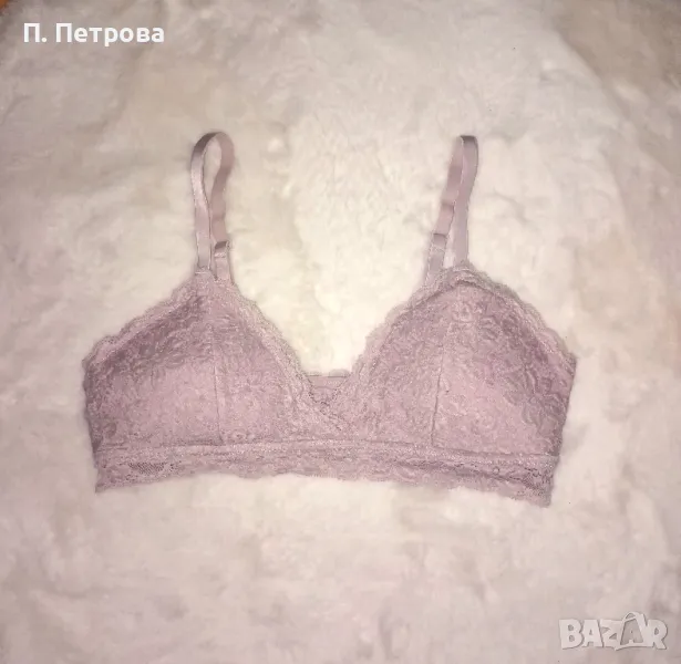 розово-лилав дантелен сутиен House , снимка 1