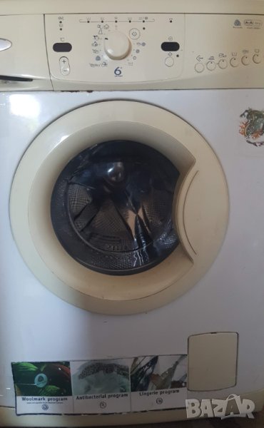 ПЕРАЛНЯ WHIRLPOOL AWO 9561, барабан, люк, филтър, клапан, ниворегулатор, ключалка, двигател, снимка 1