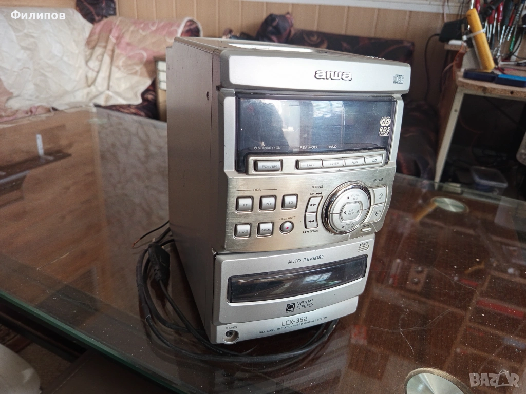 aiwa lcx352ez мини уредбичка- работи/забележки, снимка 1