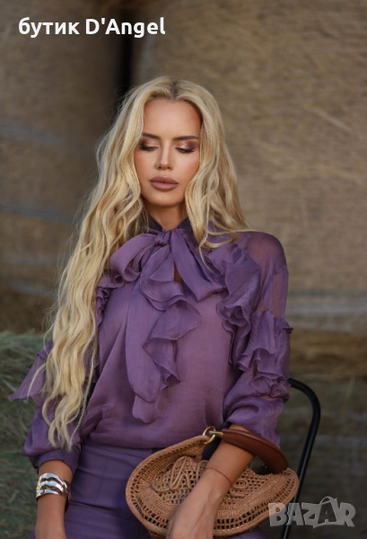 AVIN Риза шифон Levender , снимка 1