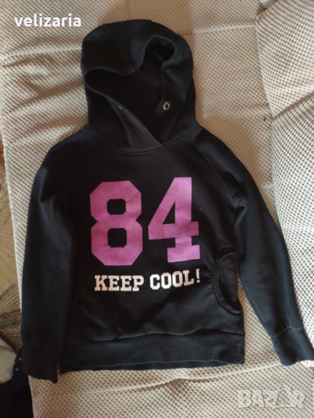 Черно худи 146-152, снимка 1