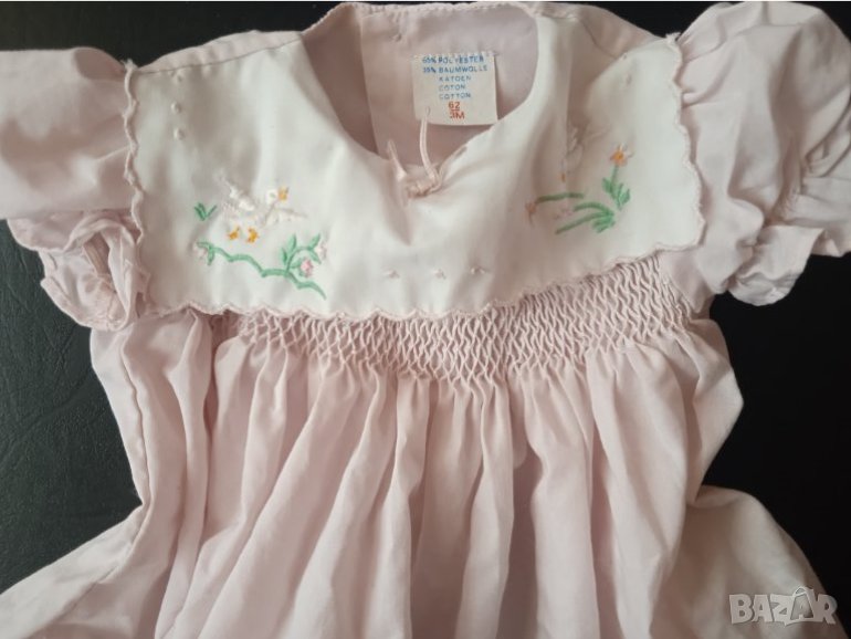 80-те бебешка ретро / vintage рокличка , снимка 1