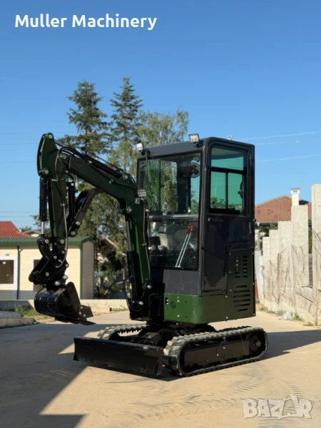 Мини Багер Мuller E1.7 Cabin | 3цилиндъра | Гаранция | Изплащане, снимка 1
