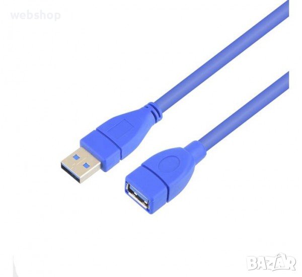 Кабел USB-A(м)/USB-A(ж) 3.0 1,5m, снимка 1
