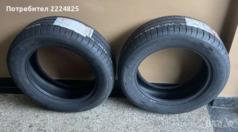 Продавам нови летни гуми KUMHO 225/55/17 и използвани NEXEN 225/55/17, снимка 1