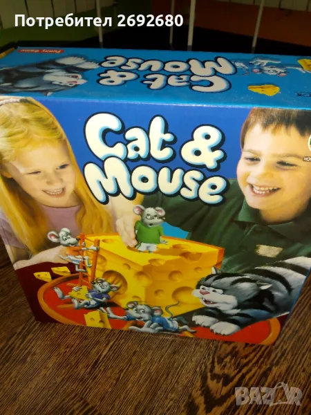 Нова детска настолна игра"Котка и мишка" , снимка 1