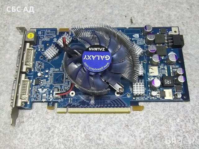 Видеокарта Galaxy GeForce GF7950GT 512MB PCI-E, снимка 1