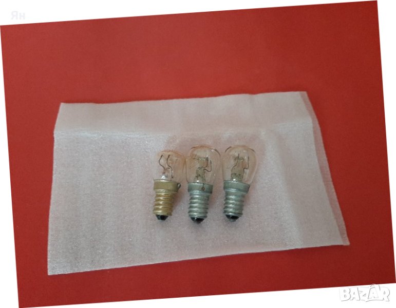 Високотемпературни Крушки/Лампи за Печка/Фурна-220V,15W-3бр. , снимка 1