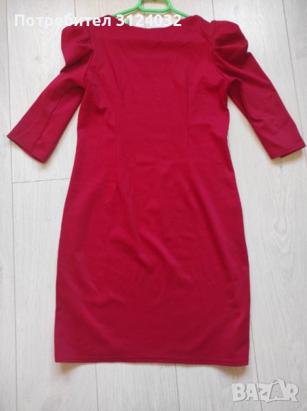 Продавам елегантна червена рокля , снимка 1