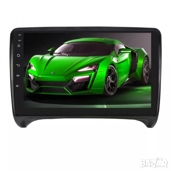 Мултимедия за Audi TT, 2 DIN, MP3 плеър с Екран 9”, с Android, Навигация, Двоен дин дисплей Audi ТТ, снимка 1