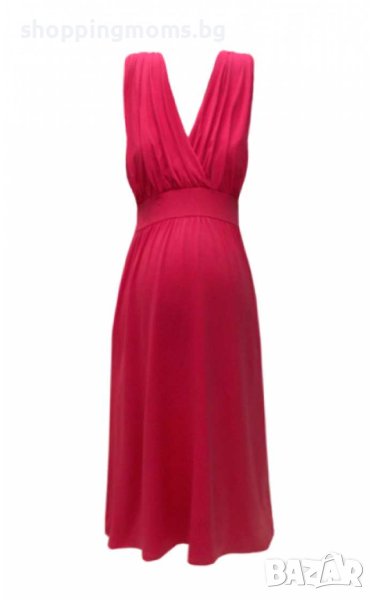 Едноцветна рокля за кърмачки и бременни - модел 0538, снимка 1