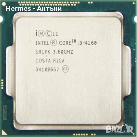 Intel Core i3-4160 @ 3.60GHz  1150/1155/775 /ам3 /ам2, снимка 1