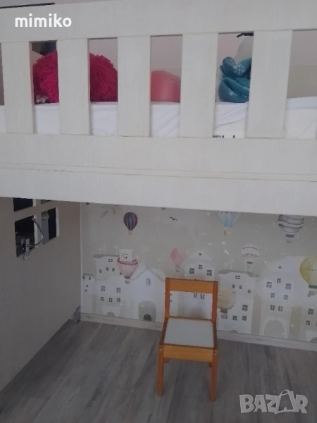 Двуетажно легло+гардероб , снимка 1