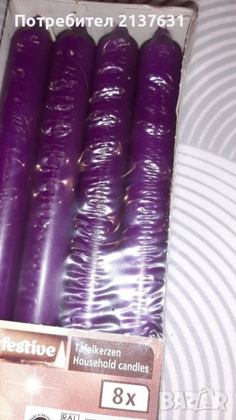 КОМПЛЕКТ от 8 броя  СВЕЩИ , снимка 1