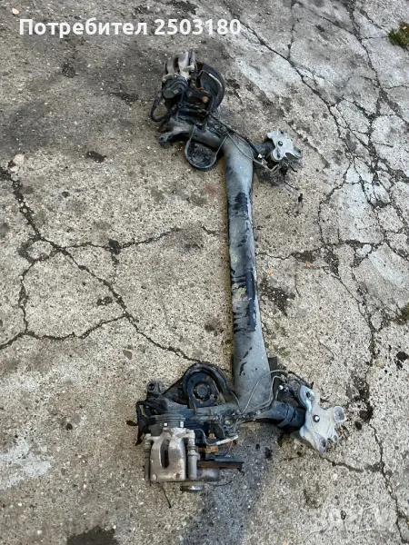 Заден мост за Renault Talisman 2016 1.6d задна греда, леген за резервнара гума и помпа в резервоара, снимка 1