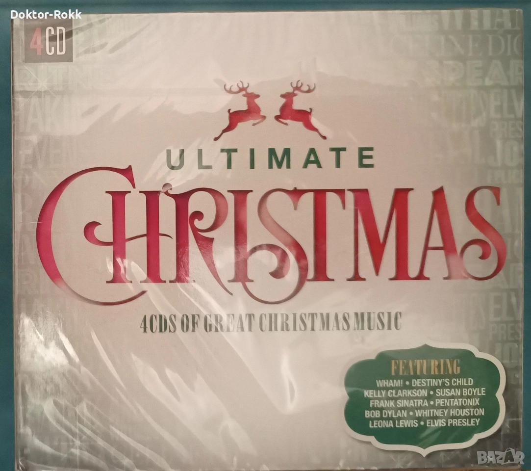 Ultimate Christmas - 4 CD - компилации 4 диска, снимка 1