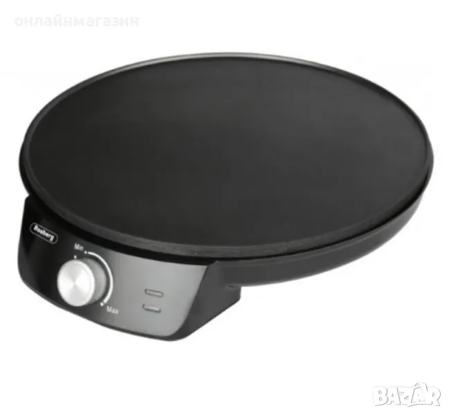 Уред за палачинки Rosberg, 1200W\30см., Терморегулатор, Черен, снимка 1