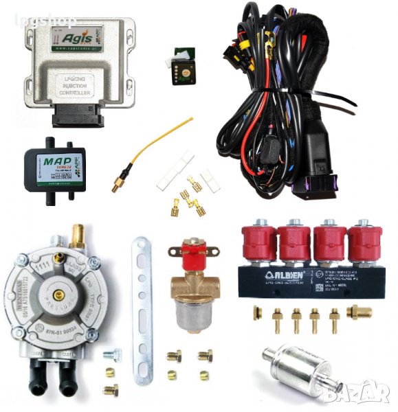 Газовият инжекцион Агис - Пълен кит, снимка 1
