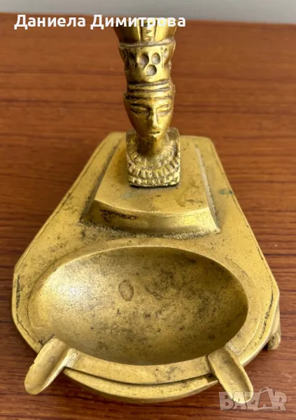 Лят месингов пепелник , снимка 1