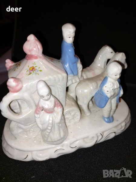 Порцеланова  колесница, снимка 1